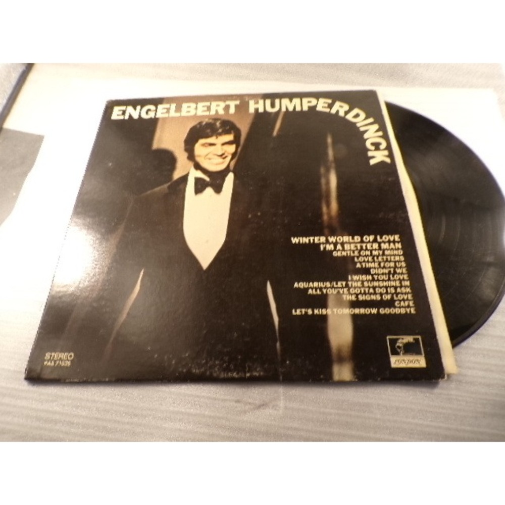 Engelbert Humperdinck Vinyl LP Album PA71030 London Records Winter World of Love